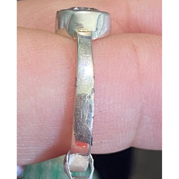 Ring Size 8 Sterling Silver 925 Women Semi-Precious Stone - Picture 2 of 11